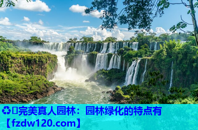 园林绿化的特点有